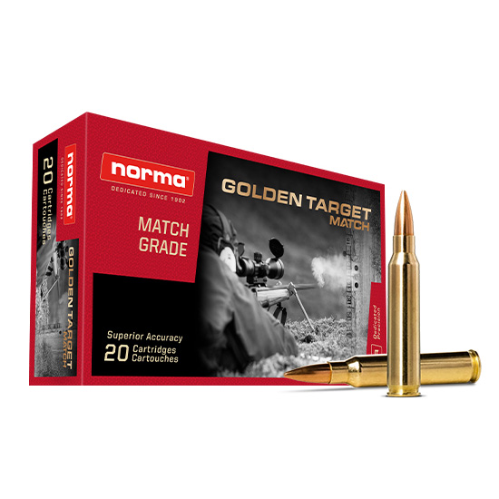 Norma .223 Rem Golden Target 4.5g/69gr Gewehrpatronen