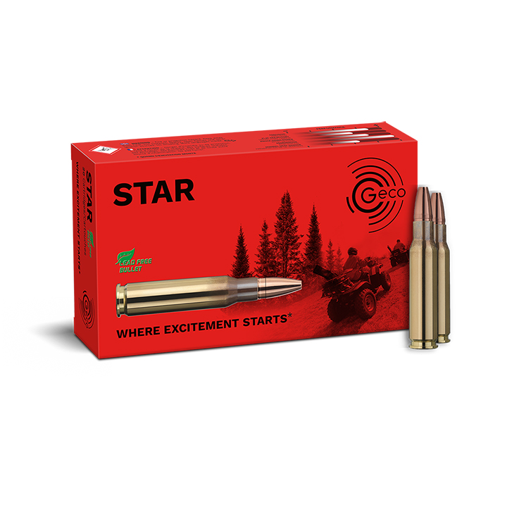 GECO .308 Win Star 10.7g/165gr Gewehrpatronen