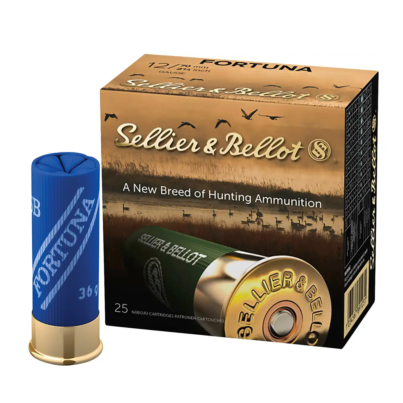 Sellier & Bellot 12x70 SB Fortuna 3,50mm 36g Schrotflintenpatronen