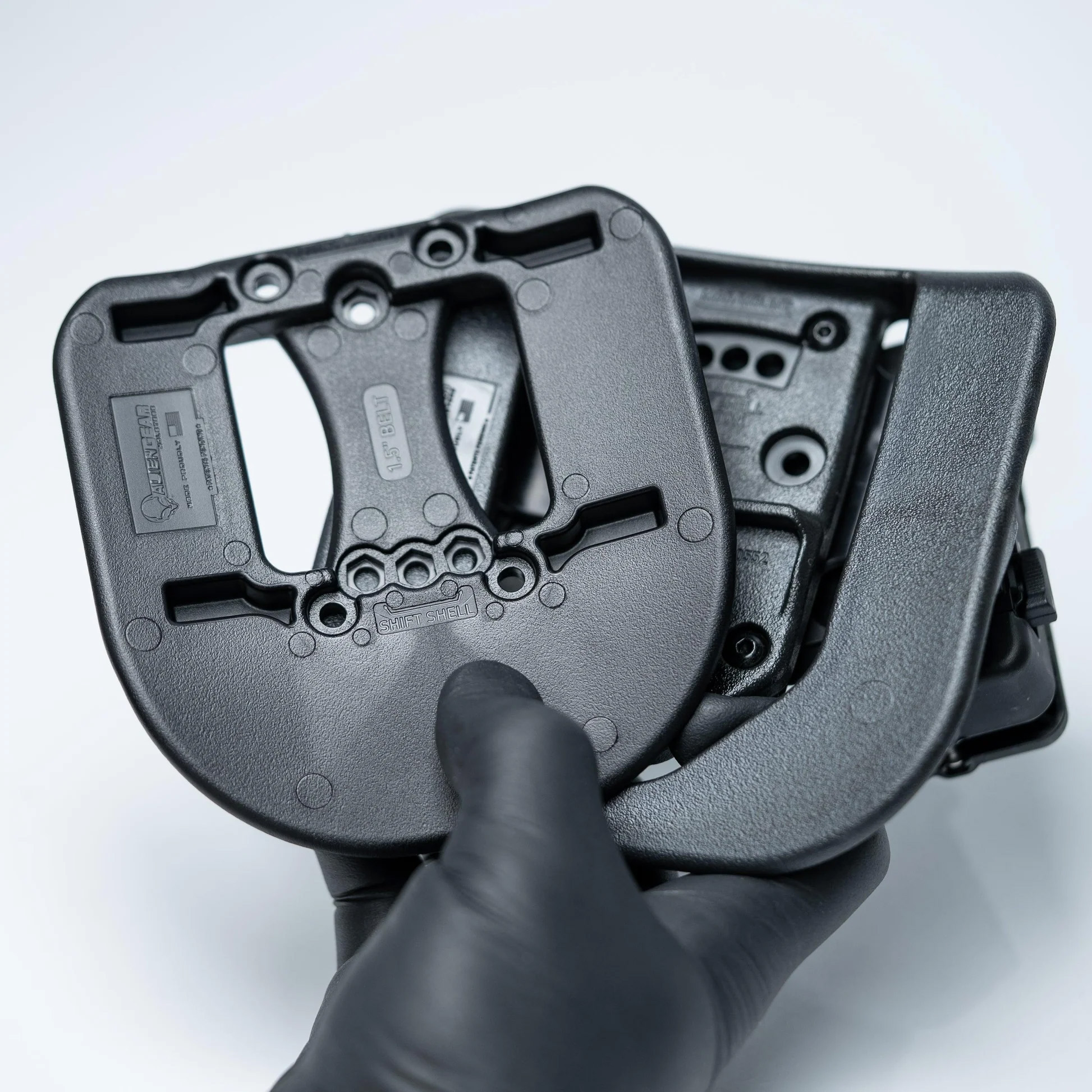 2er-Magazin Holster Single-Stack 9mm/.40cal (inside oder outside tragbar)
