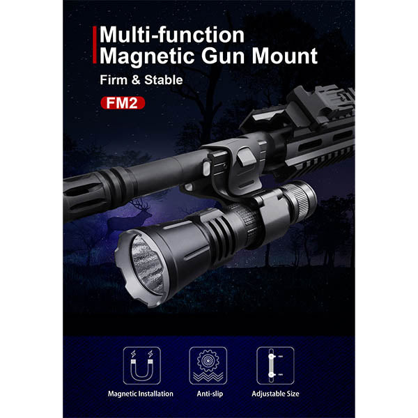 Waffenhalterung FM2 für Lampen mit Durchmesser von 23-27.5mm