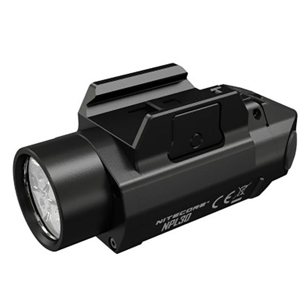 LED-WAFFENLAMPE NPL30 - 1'200 Lumen (inkl. CR123A Batterien), schwarz