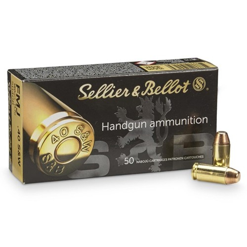 Sellier & Bellot 40 S&W SB FMJ 11.7g/180gr Pistolenpatronen