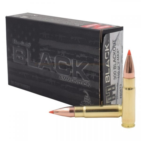 Hornady Black 300 Blackout V-MAX 7.13g/110gr Gewehrmunition
