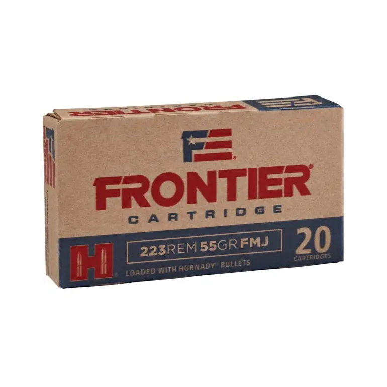 Hornady Frontier 223 Rem FMJ 3.56g/55gr Gewehrmunition