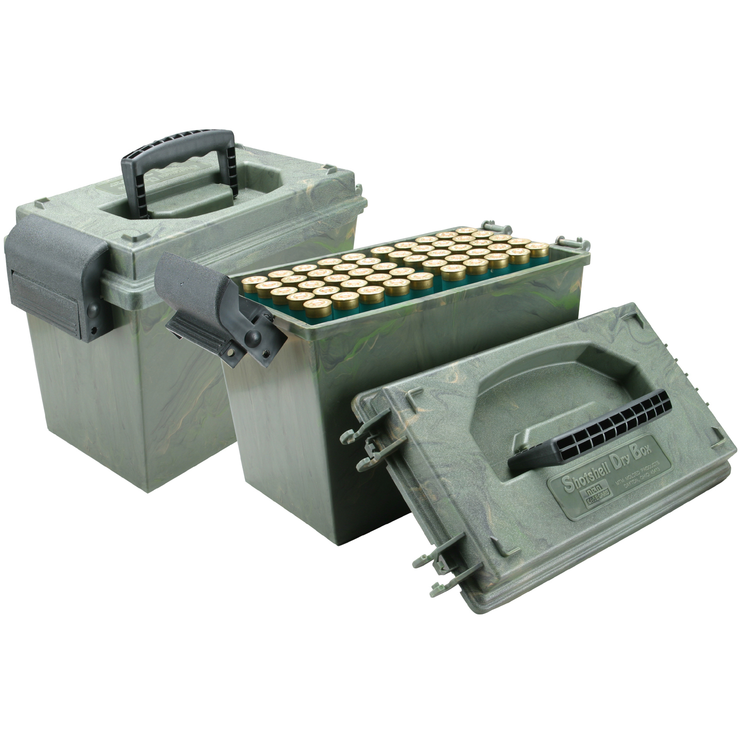 Shotshell Dry Box 100 Round Case 12 Gauge up to 3.5"