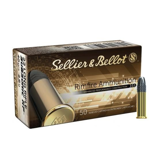 Sellier & Bellot 22 LR SB HV LRN 2.56g/40gr Randfeuerpatronen