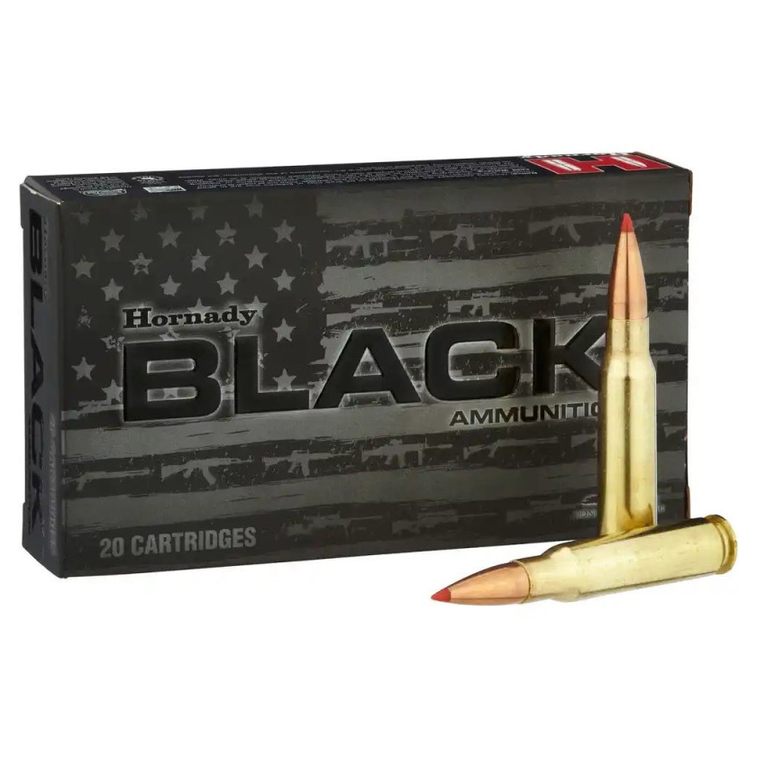 Hornady Black 308 Win A-MAX Match 10.89g/168gr Gewehrmunition