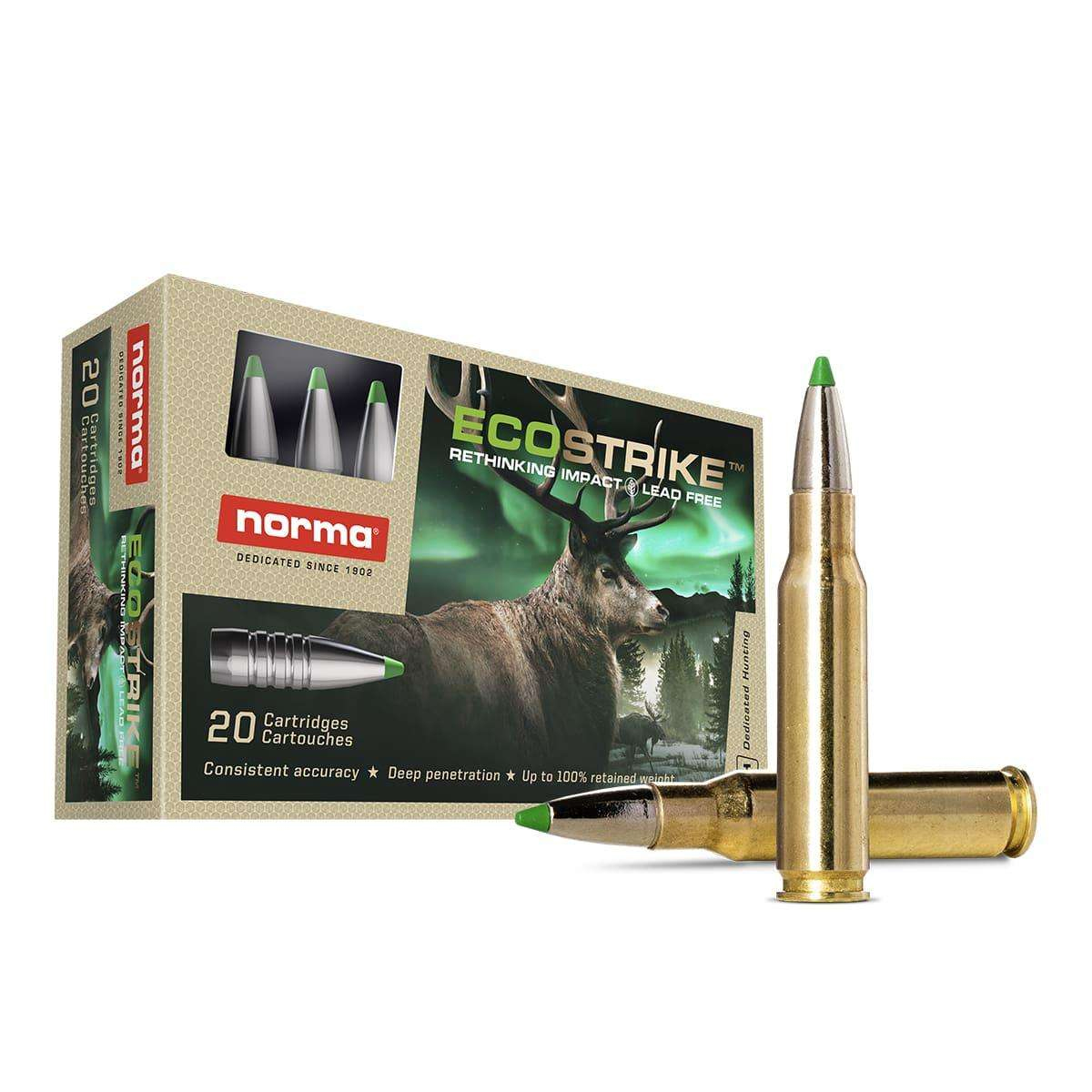 Norma .300 WSM Ecostrike 10.7g/165gr Gewehrpatronen