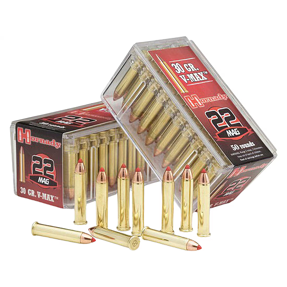 Hornady Varmint Express 22 WMR V-MAX 1.94g/30gr Randfeuerpatrone
